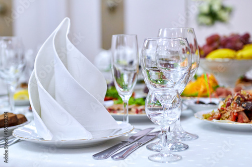 banquet in restaurant