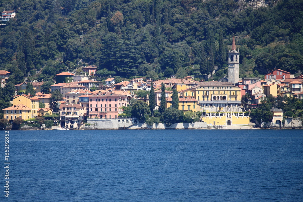 Varenna town on the Como Lake, Italy