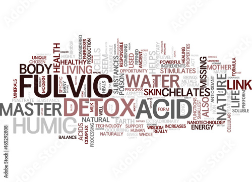 MASTER DETOX NATURE S ANSWER TO A HEALTHY LIFE Text Background Word Cloud Concept