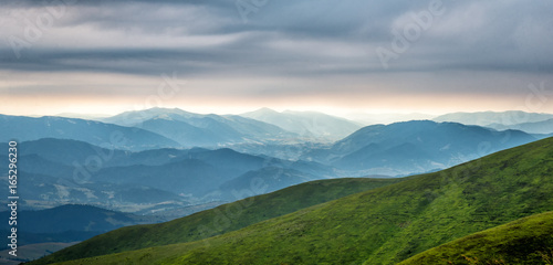 Amazing carpathian mountains