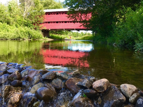 pont couvert photo