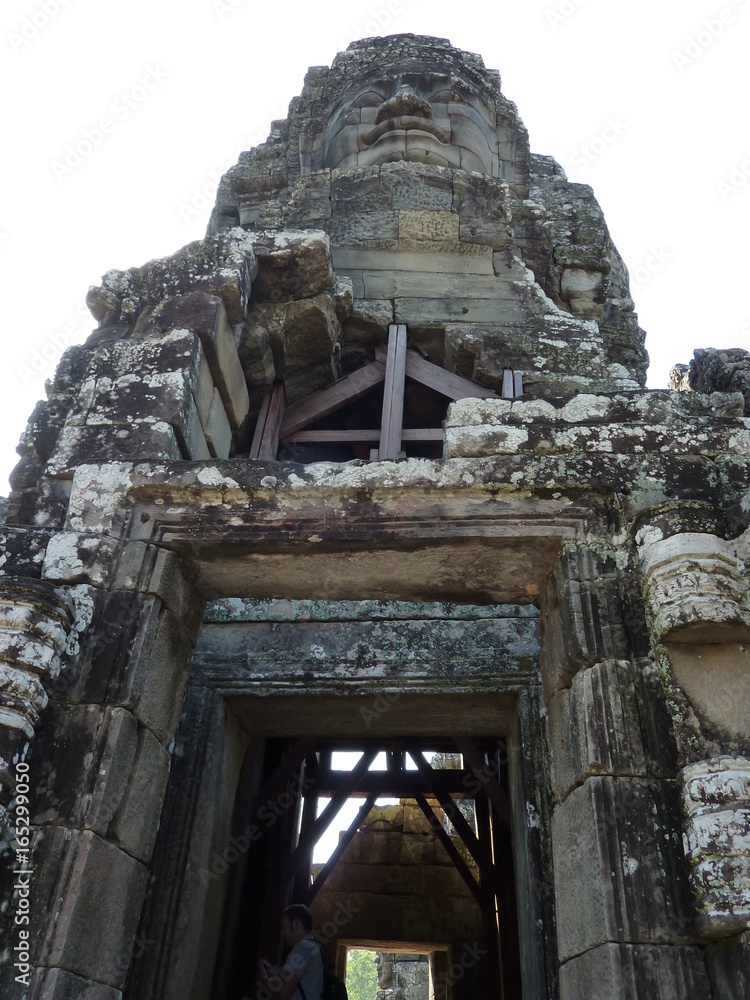 Naklejka premium バイヨン(アンコール・トム)