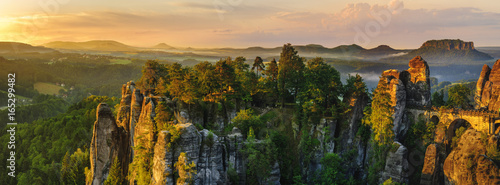 Photos The Bastei bridge, Saxon Switzerland National Park, Germany