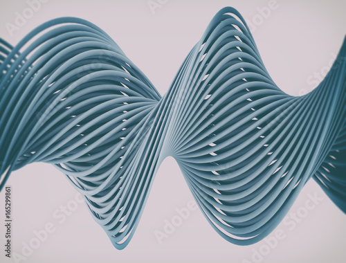 Photography Twisted blue wires