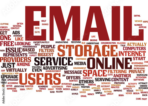 LET THE EMAIL WARS BEGIN Text Background Word Cloud Concept
