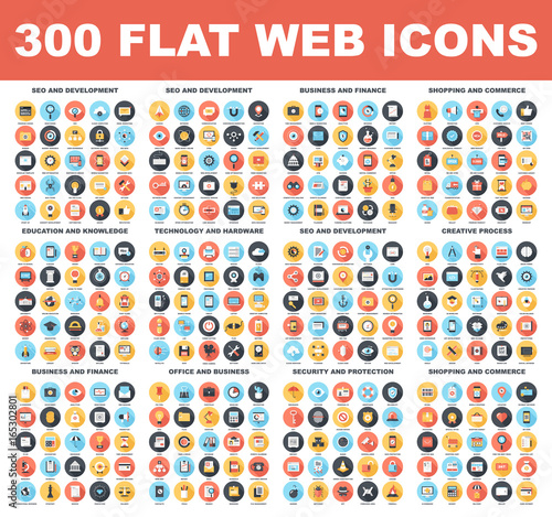 Flat Web Icons