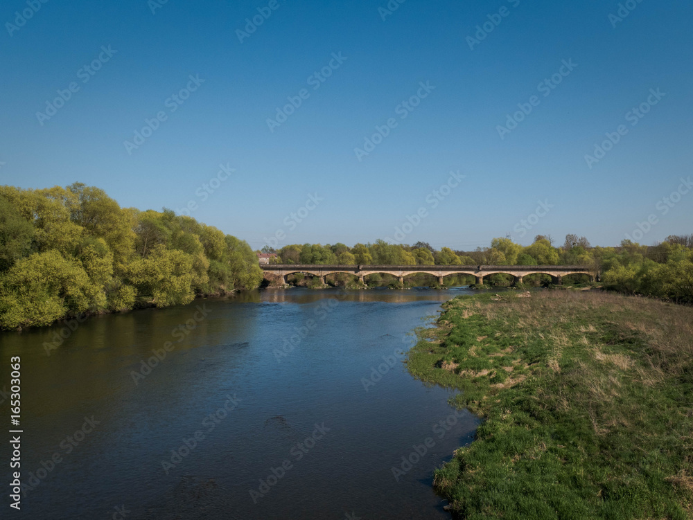 Fototapeta premium Moselle's bridge (France)