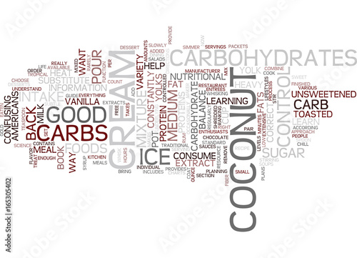 LEARN THE CORRECT WAY TO CONTROL CARB INTAKE Text Background Word Cloud Concept