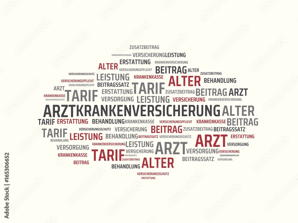 KRANKENVERSICHERUNG - Bilder mit Wörtern aus dem Bereich Krankenversicherung, Wort, Bild, Illustration KRANKENVERSICHERUNG - Bilder mit Wörtern aus dem Bereich Krankenversicherung, Wort, Bild, Illustration
