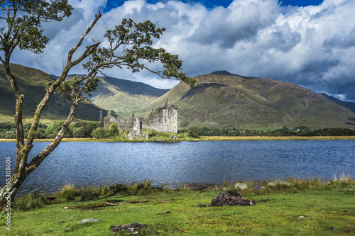 Kilchurn Castle, Argyll and Bute, Scotland. A 15th Century ruin.