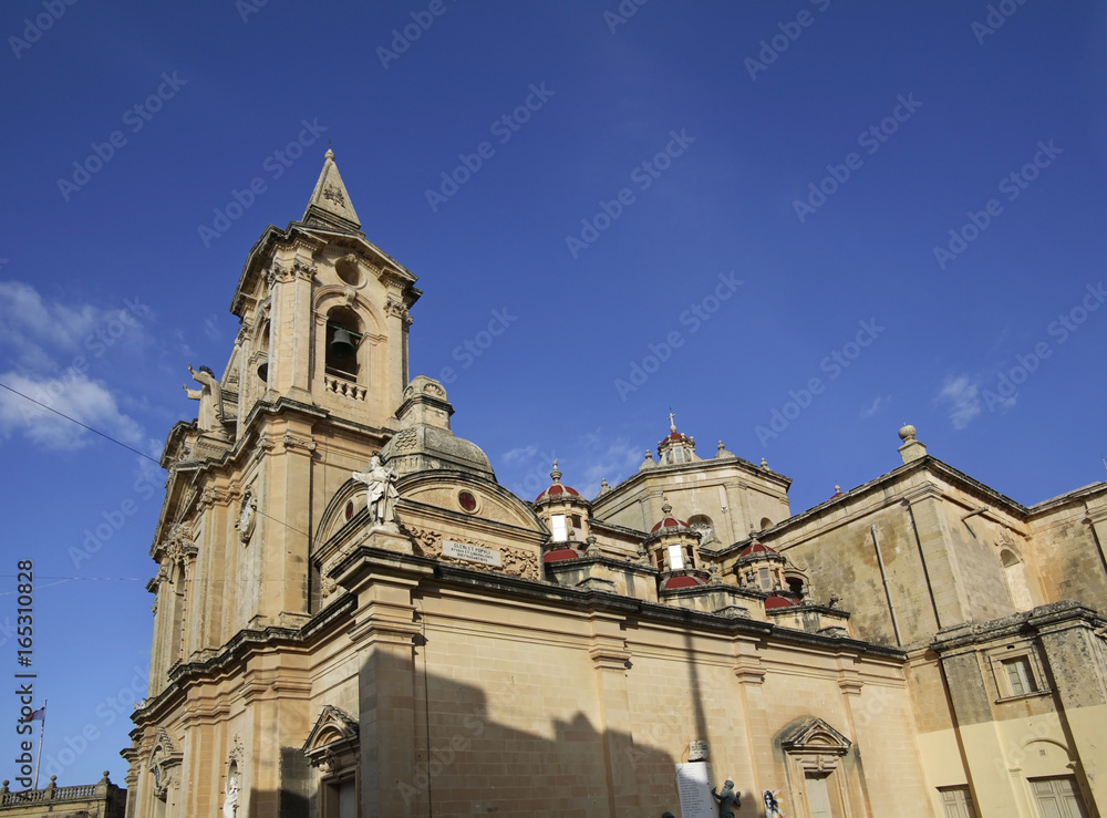 Matrix Parish church of St Catherine of Alexandria in Zurrieq. Malta