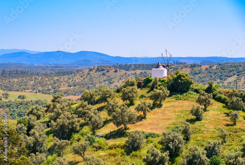 Photos Alentejo in Portugal mit Windmühle