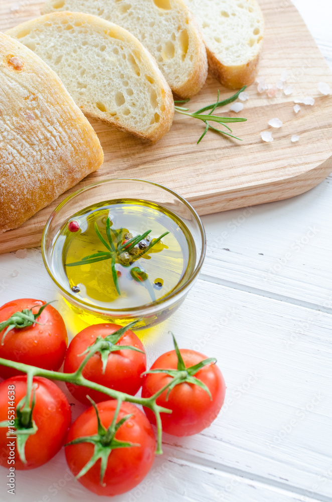 Italian ciabatta bread Italian ciabatta bread