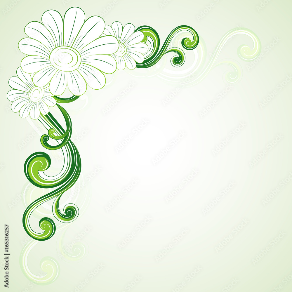 Abstract floral background. Element for design. Abstract floral background. Element for design.