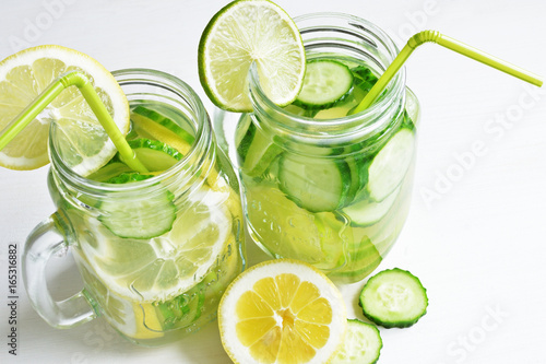 detox citrus cucumber water