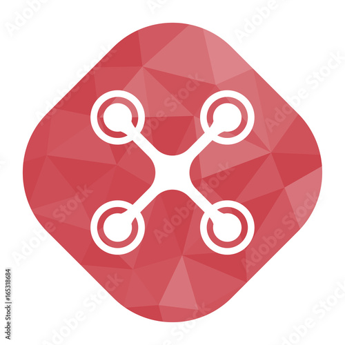 geometrischer Icon - Quadrocopter