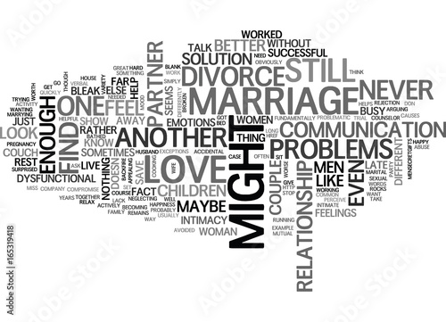 IS LOVE ENOUGH TO SAVE YOU FROM DIVORCE Text Background Word Cloud Concept