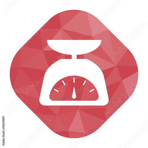 geometrischer Icon - Küchenwaage