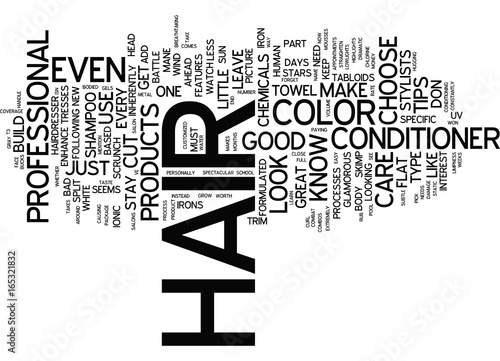 GREAT HAIR CARE TIPS Text Background Word Cloud Concept