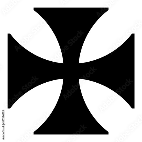 Maltese cross icon