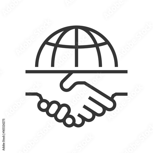 Hand shake icon