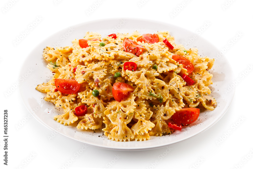 Pasta with vegetables Pasta with vegetables