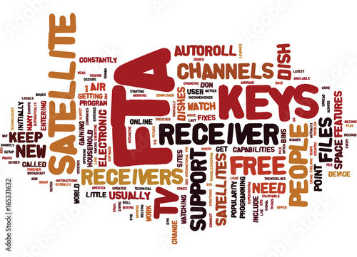 FTA KEYS Text Background Word Cloud Concept