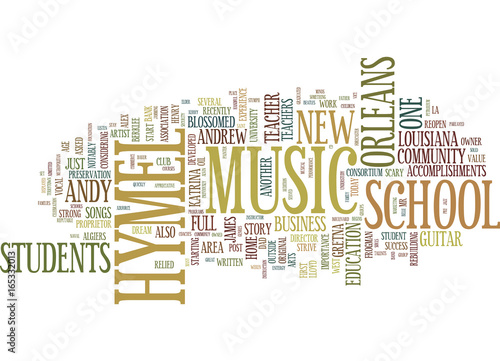 FROM WORK AT HOME GUITAR TEACHER TO FULL MUSIC SCHOOL Text Background Word Cloud Concept