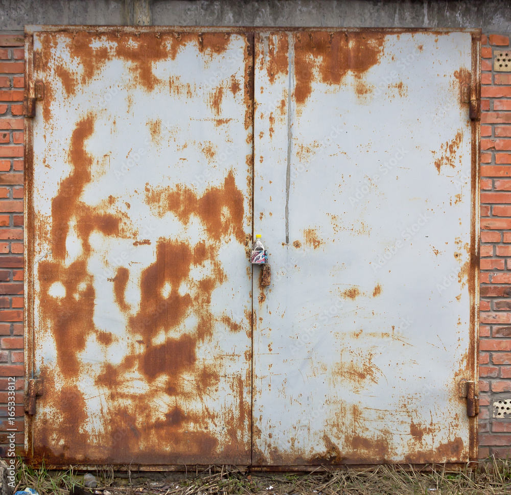 Gate, metal, garage