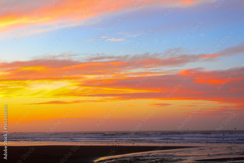 oregon coast sunset