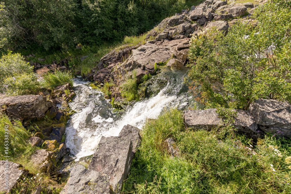 Small waterfall