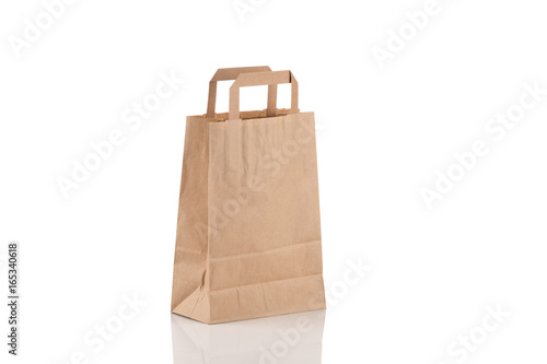 paper bag isolated