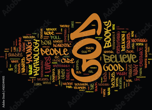 FIRST AN ATHEIST THEN AN AGNOSTIC AND NOW A BELIEVER Text Background Word Cloud Concept