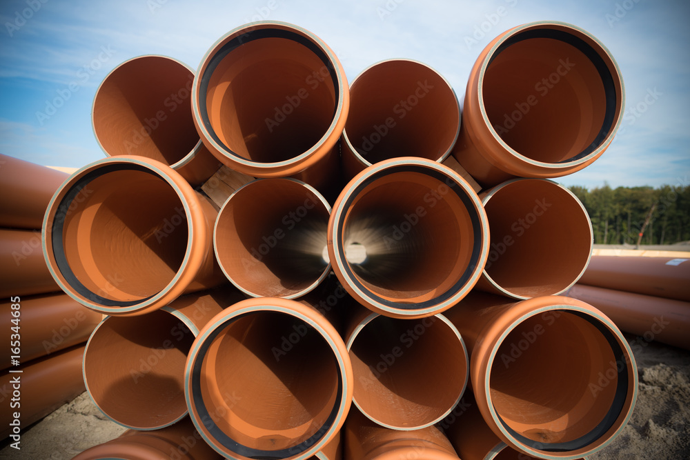 piled up pvc pipes piled up pvc pipes