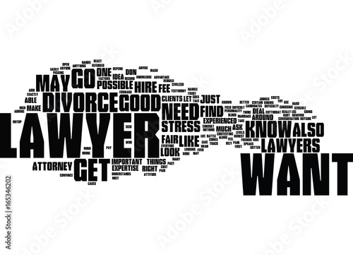FIND AN ATTORNY Text Background Word Cloud Concept