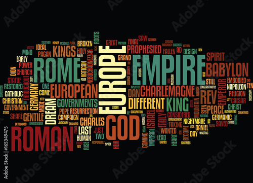 EUROPE S BITTER ROOTS Text Background Word Cloud Concept