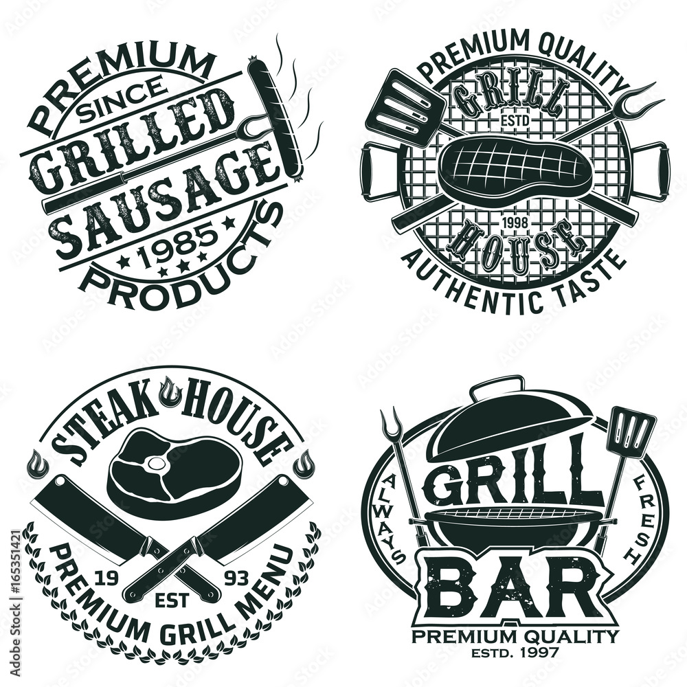 Fototapeta premium vintage logo design