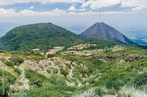 Cerro Verde volcano (left), Izalco volcano (right), El Salvador