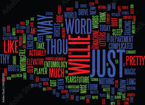 ENGLISH HAS COME A LONG LONG WAY Text Background Word Cloud Concept