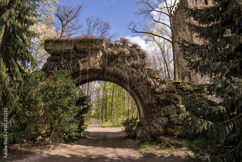 Greek Arch in Arkadia in Poland