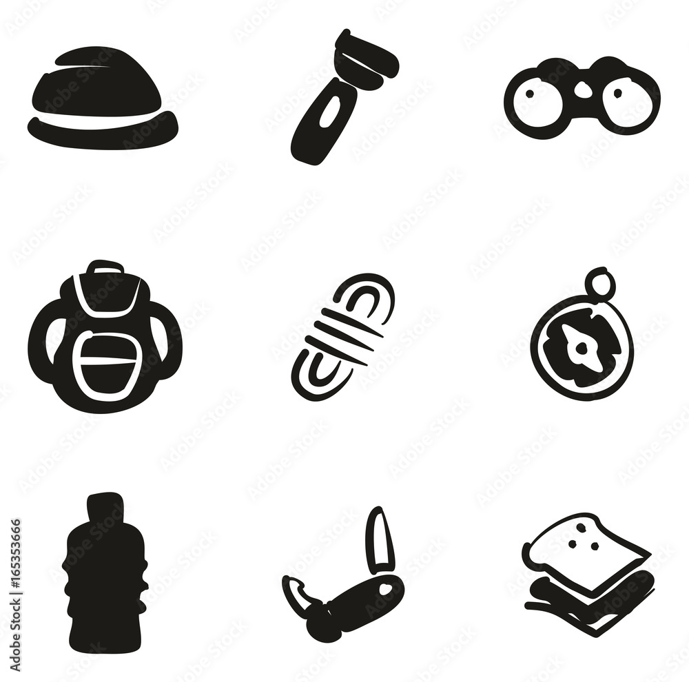 Expedition Icons Freehand Fill Expedition Icons Freehand Fill