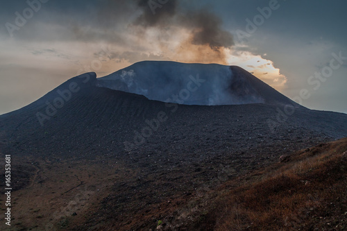 Crater of Telica volcano, Nicaragua