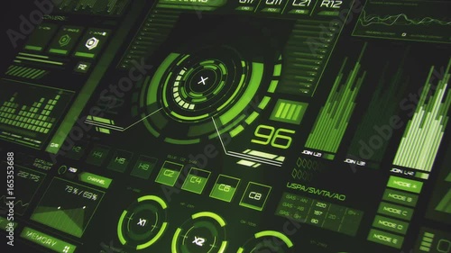 Futuristic interface | HUD
