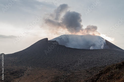 Crater of Telica volcano, Nicaragua