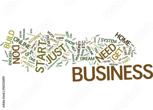 BEST REASONS WHY YOU SHOULD START YOUR OWN HOME BUSINESS Text Background Word Cloud Concept photo