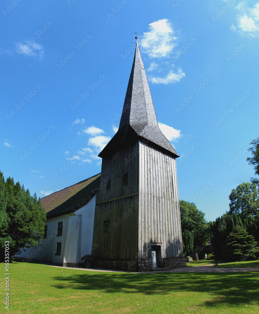 Historische Kirche von Flintbek bei Kiel Schleswig-Holstein