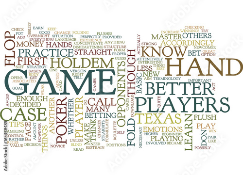 BEGINNERS TOURNAMENT TIPS Text Background Word Cloud Concept