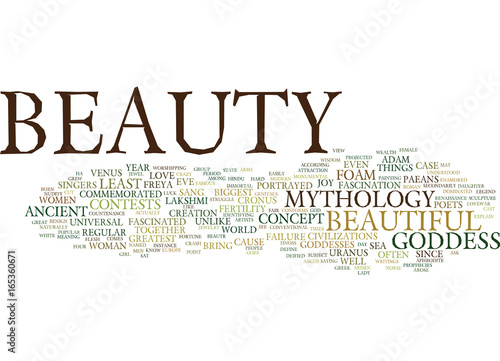 Bild auf Leinwand BEAUTY AND THE BEAST DVD REVIEW Text Background Word Cloud Concept