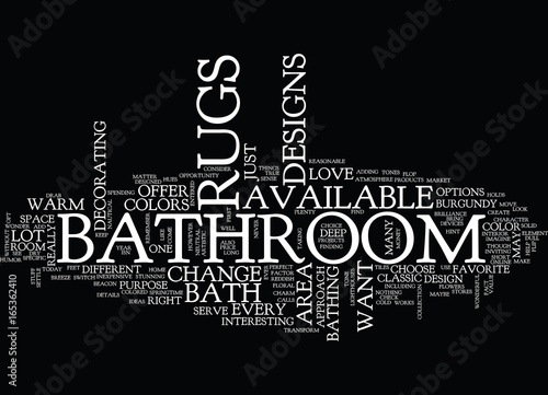 BATHROOM SHELVES Text Background Word Cloud Concept