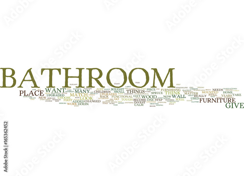 BATHROOM GLASS INVISIBLE OPPORTUNITIES Text Background Word Cloud Concept